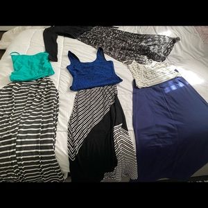 Skirt and tank top bundle